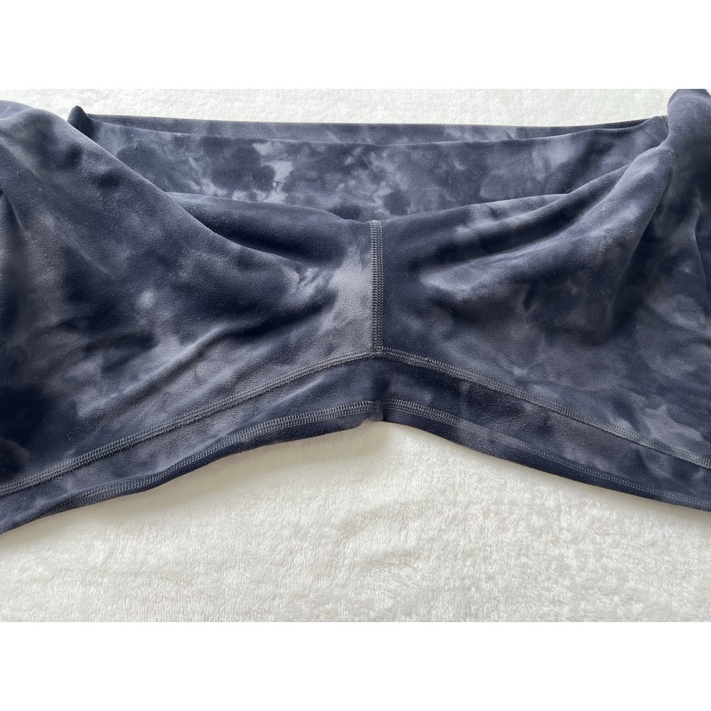 Lululemon Womens Align Cropped Pants Leggings Diamond Dye Grey/Dark Blue Sz 12 - Picture 5 of 9